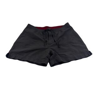 REI Shorts Womens 14 Lightweight Dark Gray Nylon Hiking UPF 50 Outdoor Sport